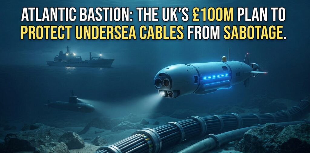 Atlantic Bastion: The UK’s £100M Plan to Protect Undersea Cables from Sabotage