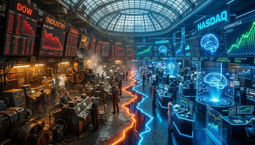 The "Sharp Split": What Nobody Tells You About Today's Stock Market Crash