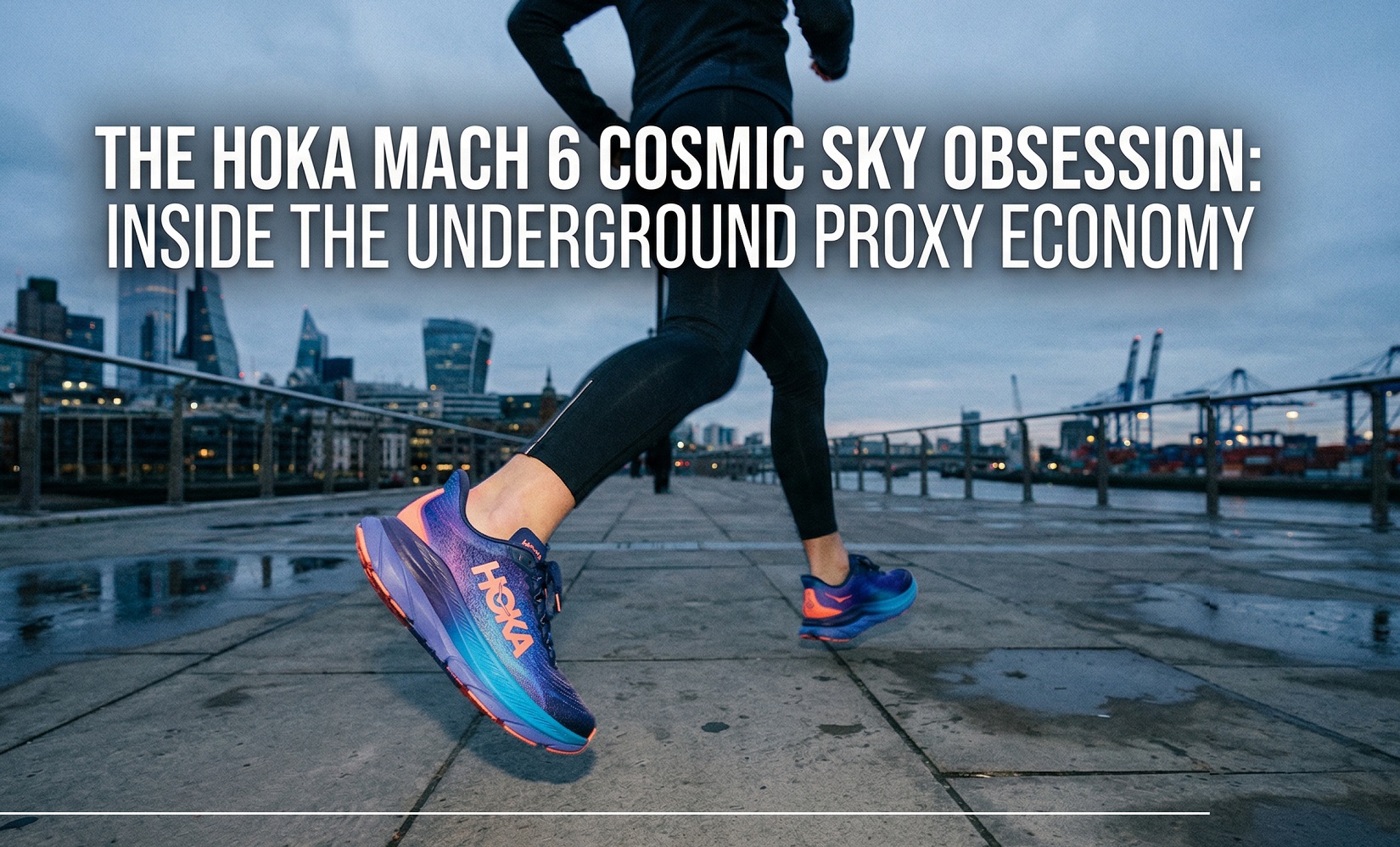 The Hoka Mach 6 Cosmic Sky Obsession: Inside the Underground Proxy Economy