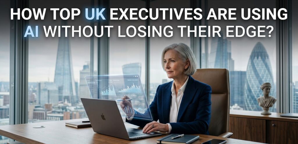 How Top UK Executives Are Using AI Without Losing Their Edge?